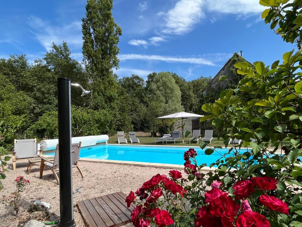Les Gites De La Pellerie - 2 Piscines Interieur & Exterieur - Touraine - 3 Gites - Familial, Calme, Campagne Saint-Branchs Exterior foto