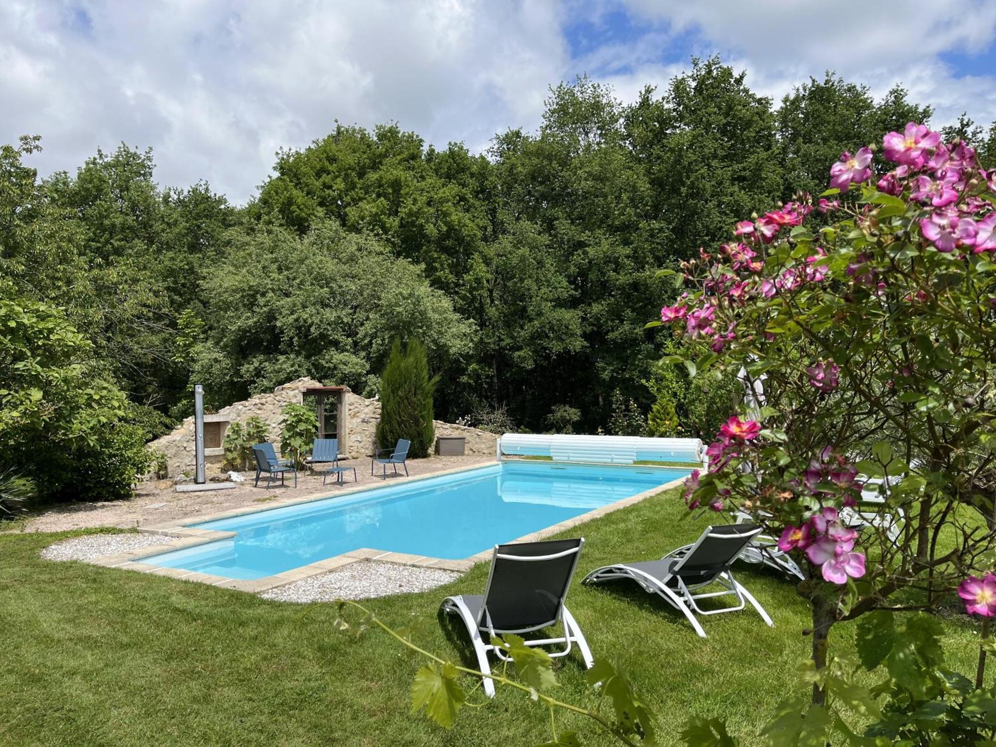 Les Gites De La Pellerie - 2 Piscines Interieur & Exterieur - Touraine - 3 Gites - Familial, Calme, Campagne Saint-Branchs Exterior foto